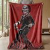 Soft Flannel Blanket Lightweight Cozy Bedroom Living Room CoverSaw Billy the Puppet