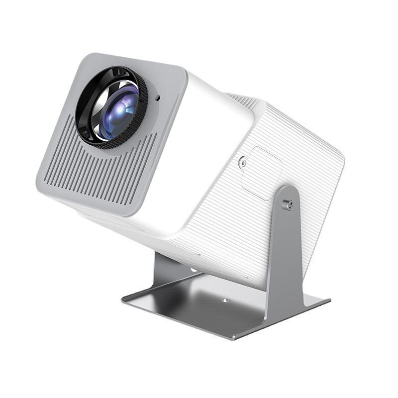 Lebeite Portable Mini HD Projector for Home, Dorm, and Bedroom – Mobile Phone Screen Mirroring with Gimbal Feature
