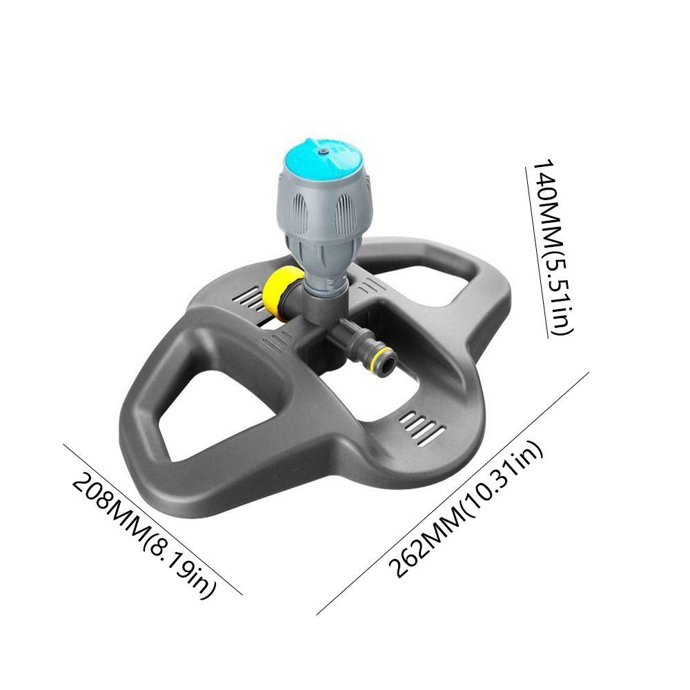 Plastic 360° Automatic Rotating Sprinkler Universal Watering Sprinkler  Agriculture