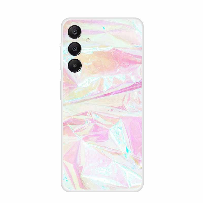 Marble Patterns Phone Case for Samsung A25 Soft Transparent TPU Clear Cover for Samsung Galaxy A 25 Protective Silicone Shell