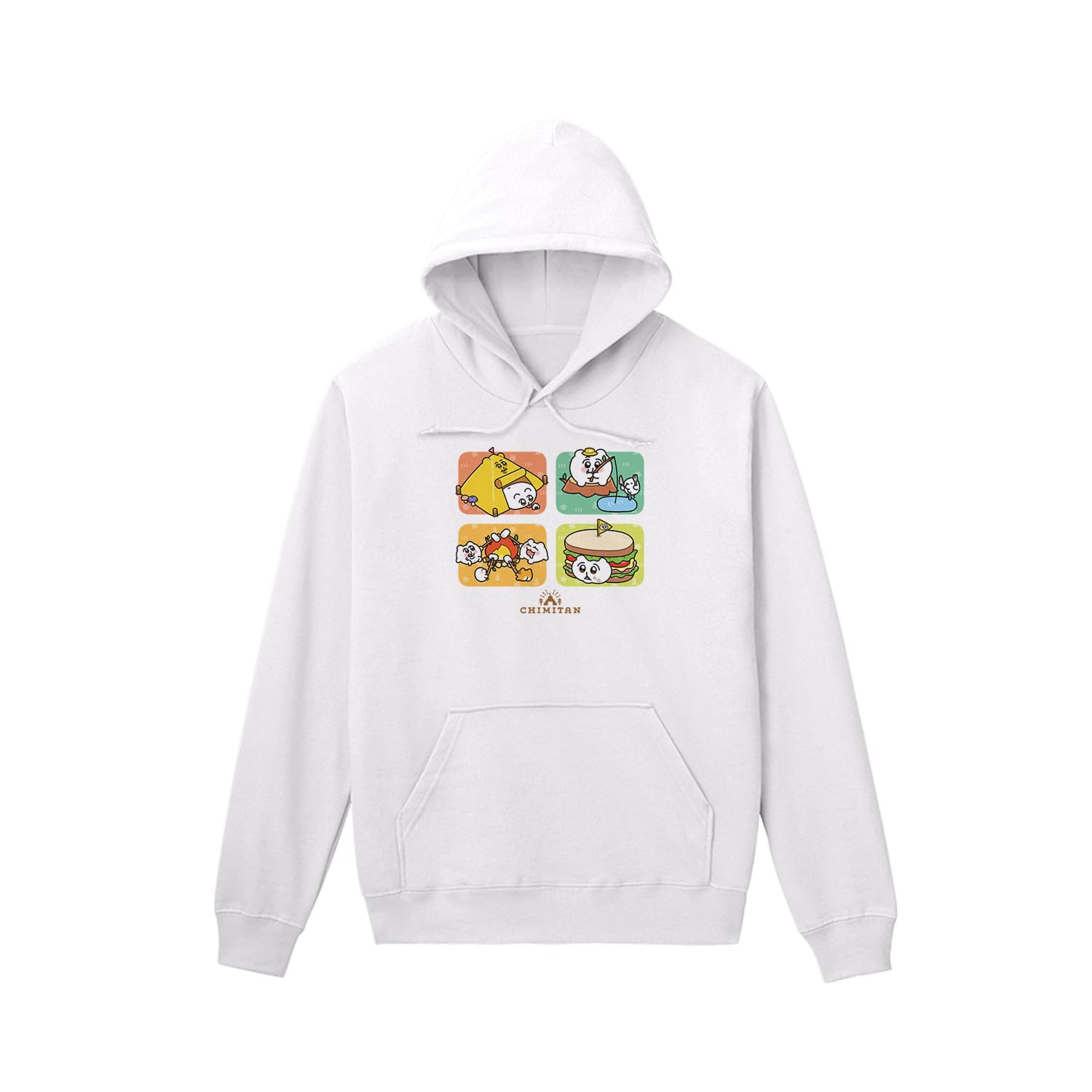 

Chimitan Group Illustration Camping ver. Hoodie ver.B Men s XL size