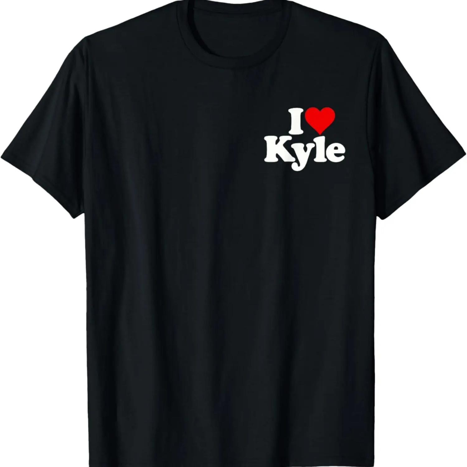 I LOVE HEART KYLE T-Shirt S чёрный