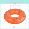 Crystal Double-layer Inflatable Swim Ring For Children Boys Girls Thickened Cartoon Floatation Device Wholesale