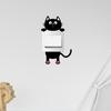 Removable Switch Sticker Cute Black Cat Light Switch Sticker Cartoon Cat