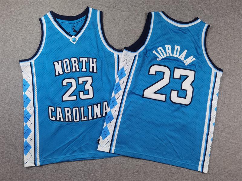 

Детское ретро Университет Северной Каролины Нет. Баскетбольная майка из сетки 23 Вышивка Large