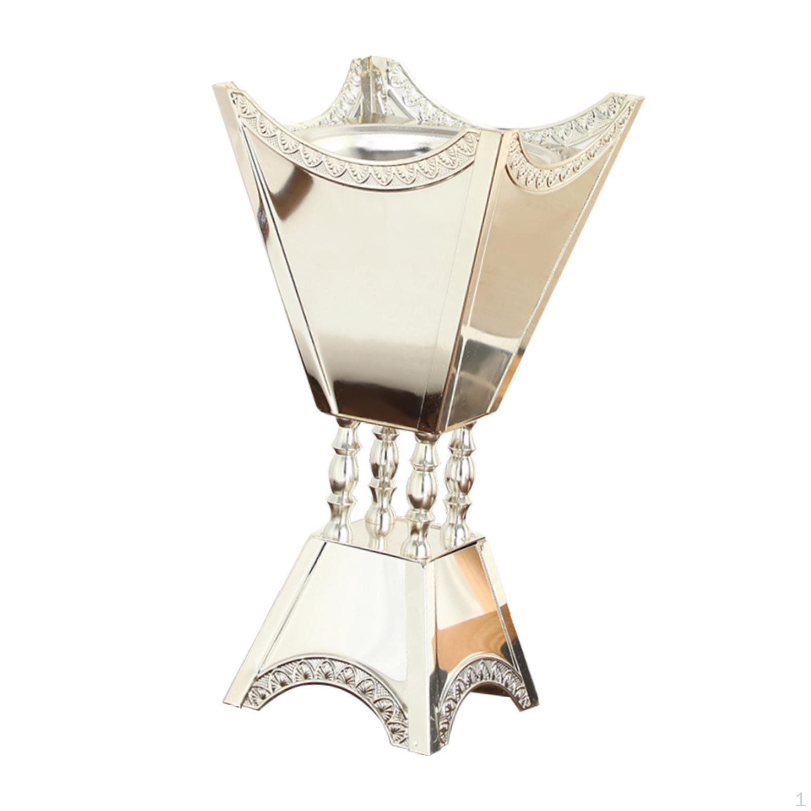

Incense Burner Censer Gift Home Decoration Table Centerpiece Holder Stand for серебряный
