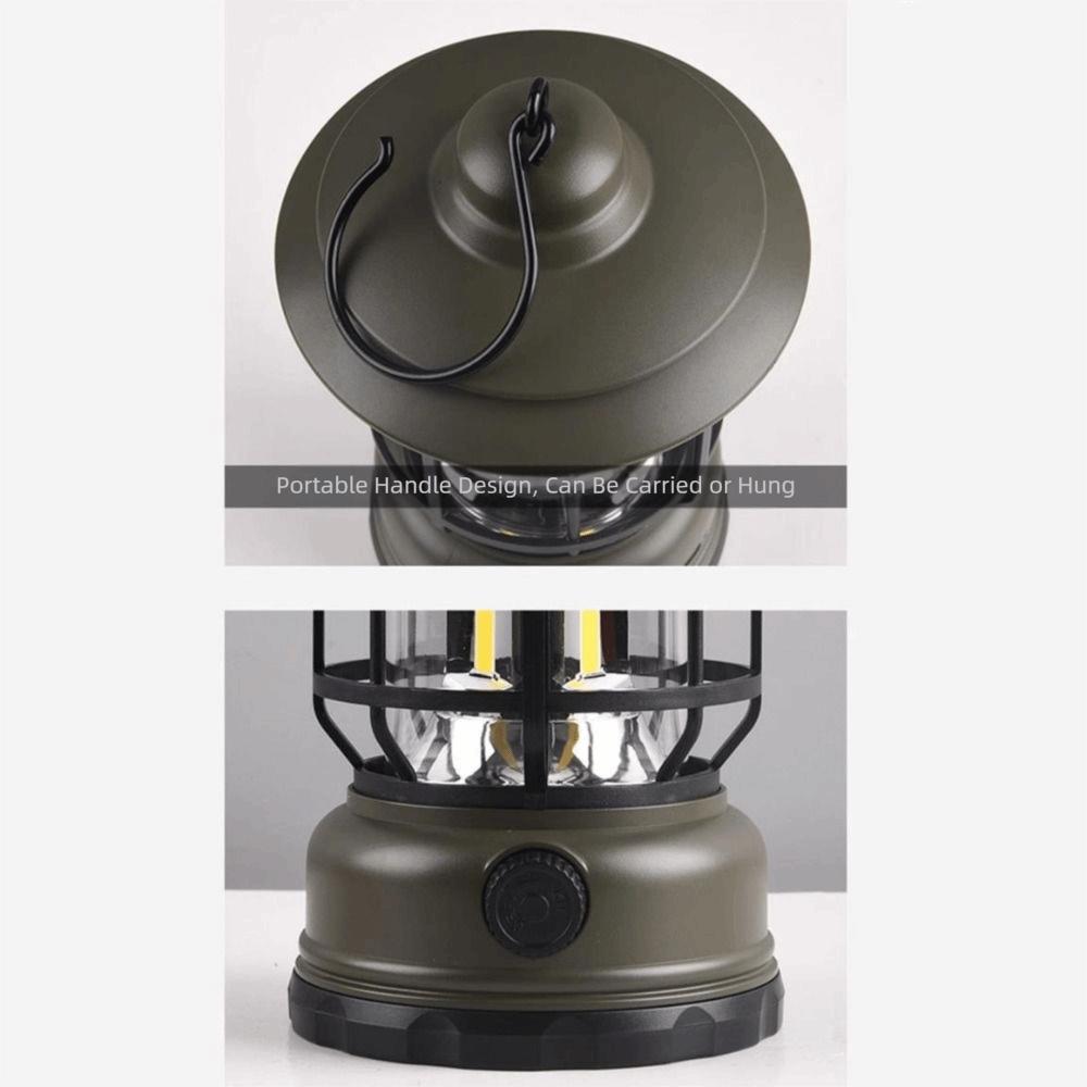 Wear-resistant Camping Light Handheld Retro Horse Lantern  Garden Lighting