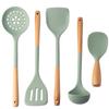 5Pcs High-grade Silicone Kitchen Utensils Spatula Spoon Rice Spoon Kitchen Gadgets Kitchen Accessories Home Kitchen Items