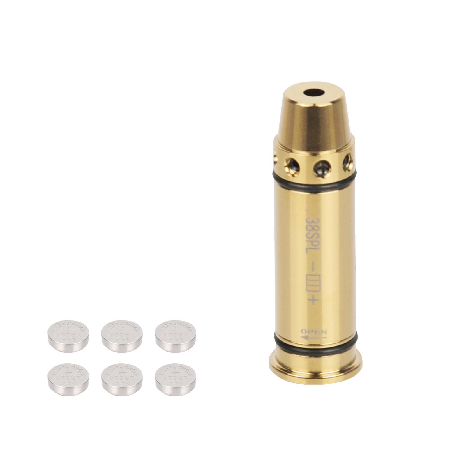 

Лазерний тренувальний патрон для системи тренувань холостим патроном з 3 наборами батарей One Size