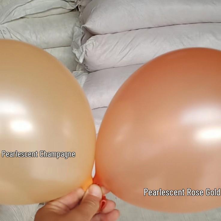 Frosted Round Balloons - 5", 10", 12" Thickened Latex for Birthday & Wedding Decorations