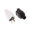Amerikanischer Abziehbarer Stecker Amerikanischer 3-Pin 15A AC Elektrischer Strom Stecker Adapter Kabel Wiederanschließbarer Verlängerungskabel-Stecker