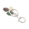 Ergonomic Leaves Keychain Fashion Leaves Key Pendant Alloy Texture Suitable for Girls Woman Fashion Lover Present