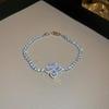 European & American Rhinestone Round Buckle Retro Bracelet – Korean Ins Niche Design, Light Luxury for Women