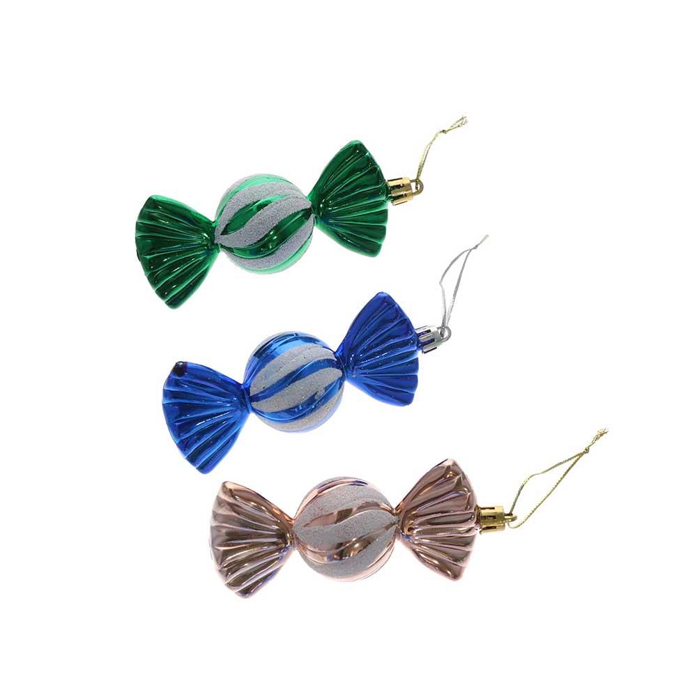 4pcs Christma Tree Hanging Colorful Candy Colorful Christmas Candy Pendants DIY   New Year