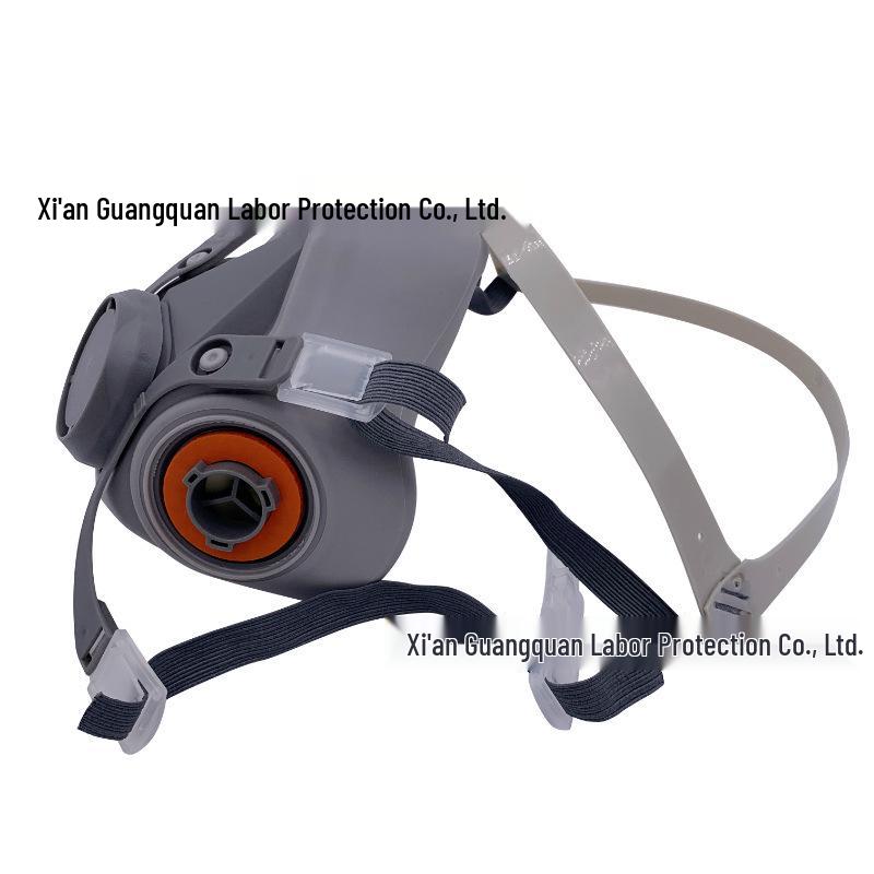 6200 Single-Body Respirator Mask for Spray Paint, Chemical, Pesticide, Dust, and Toxin Protection