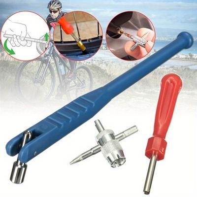 Bandenventiel-steel-trekker Buis Metalen bandenreparatiegereedschap Ventielsteel-kern Auto-motorfietsverwijderaar