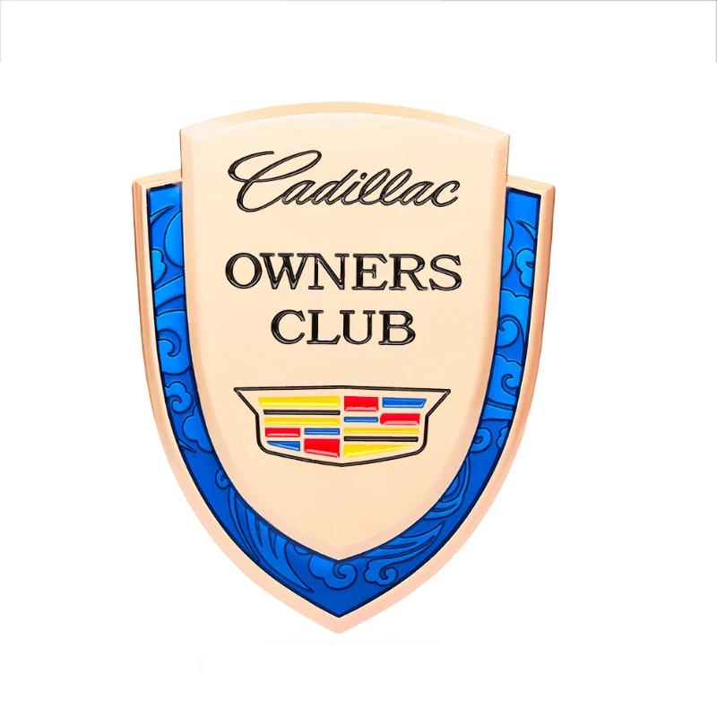 

Alloy Car Rear Trunk Emblem Fender Side Badge Decals for Cadillac ATS BLS CT4 CT5 SLR SRX STS XT5 XT6 XTS Escalade Deville DTS