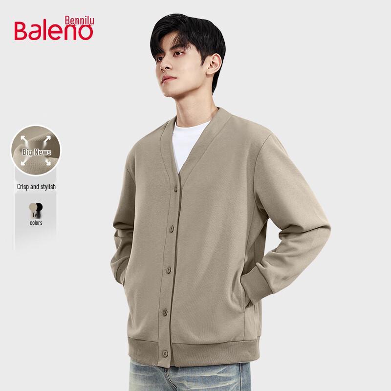 

Baleno Men s 2025 Heavyweight Button-Down Cardigan Sweatshirt 3XL