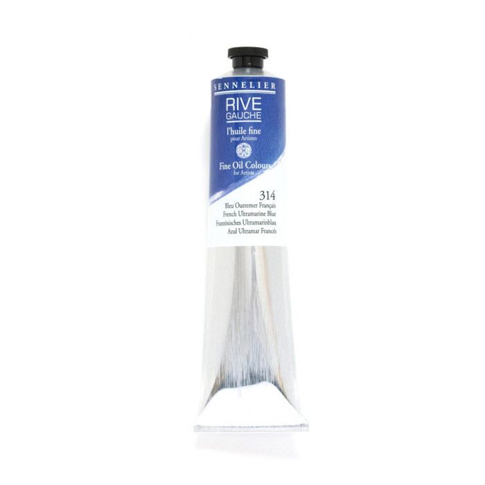 Oil paint - Sennelier - Rive Gauche - 200ml - French Ultramarine Blue - Satin finish