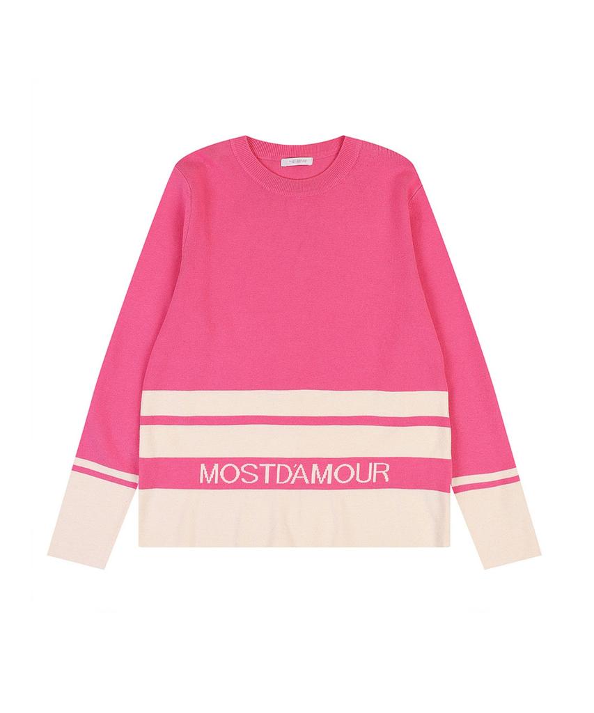 MESENSE Contrast Point Knit_Mb49Knmd07Z