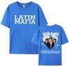 Rock Band Latin Mafia Mexico Tour 2025 Merch Tee Shirt for Men Women Fashion Gothic Pop Music Tshirt Casual 100 Cotton T Shirt