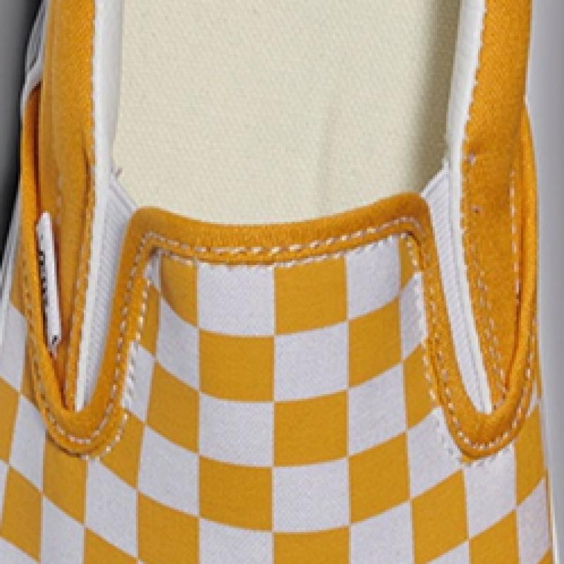 Vans Slip On Color Tiers Checkerboard Gold Glow Vn000bvzlsv1