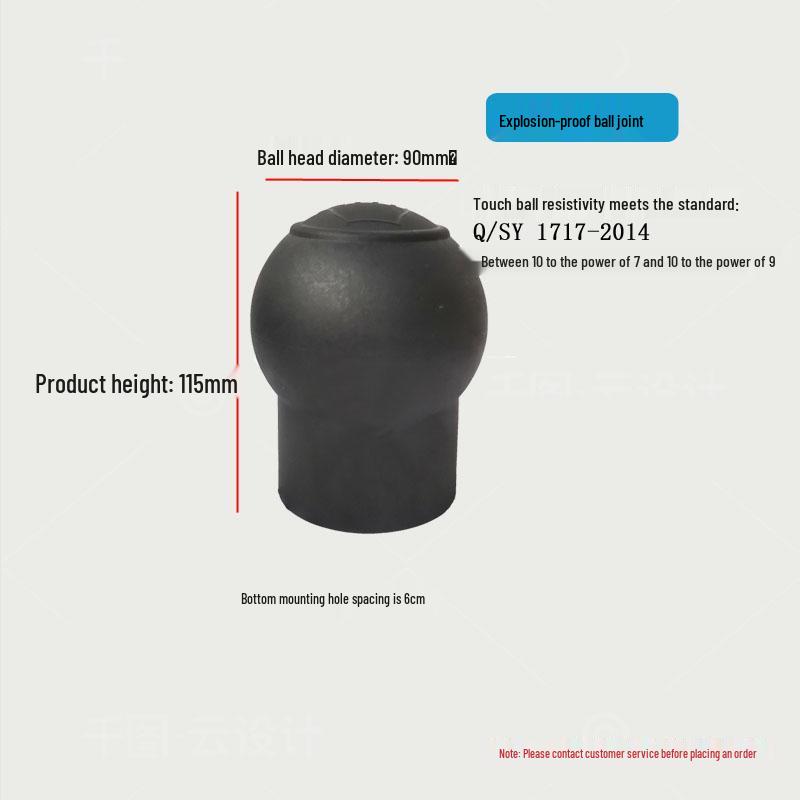 Explosion-Proof Digital Static Discharge Alarm with Voice and Light Display for Gas Stations