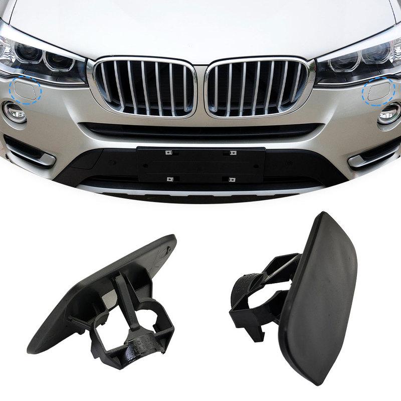 Car Front Bumper Headlight Washer Cover Cap  Accessories Painted Trim Shell For BMW X3 X4 F25 F26 LCI 2014-2017 51117338568