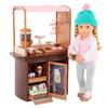 Stand Chocolat Chaud - OUR GENERATION - Accessoires Inclus - Pour Poupées - 3 Ans Et Plus