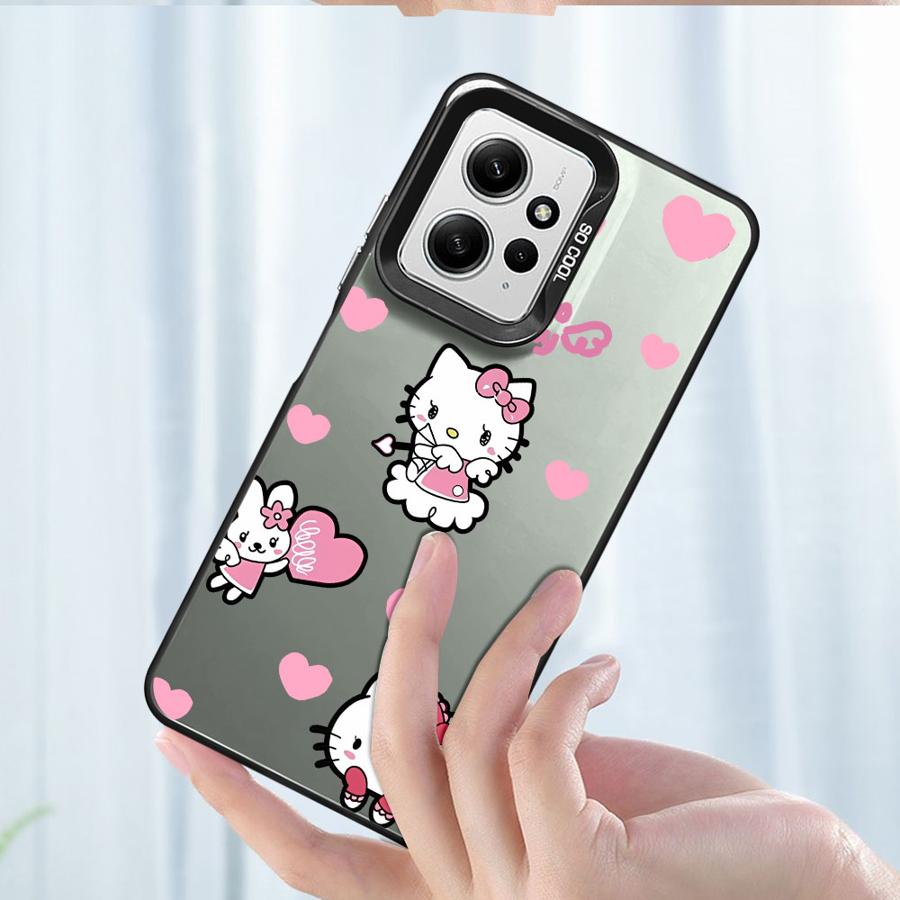 Soft Shell Phone Case for Xiaomi Redmi Note 14 13 Pro Plus 13 12 11 Pro 12s 10Lite 9s 10s 11s Cute Cartoon Hellos Kitty