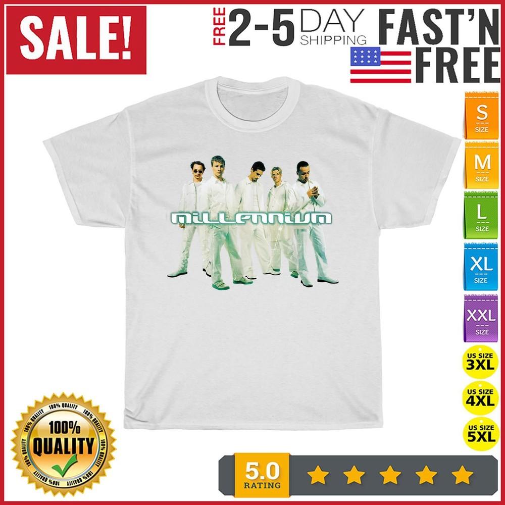 

Backstreet Boys Millennium Cutout Vintage T Shirt Men Fashion 2023 Women T Shirt XL