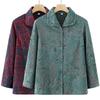 Elderly Women's Lightweight Spring & Autumn Lapel Jacket