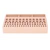98 Holes Leather Tool Holder 3 Slots Leathercraft Storage Organizer Wooden Tool Rack  For DIY
