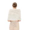 Trendy Ladies Shawl Set Large Size Wrap Polyester Furs Shawl Cold Weather Comfortable and Fashionable Outerwear