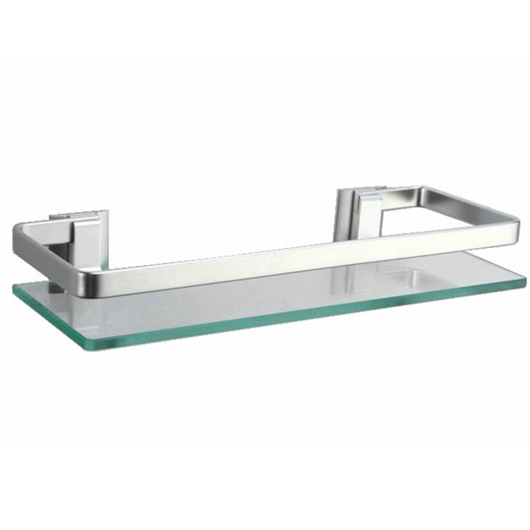 60cm Badezimmer Glasregal & Spiegelhalter – Einzelne Ebene
