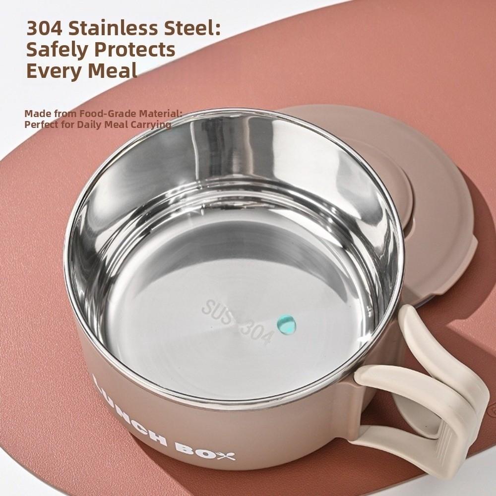With Handle Noodles Ramen Bowl Large Capacity Fruit Salad Rice Soup Bowl  Student Dormitory