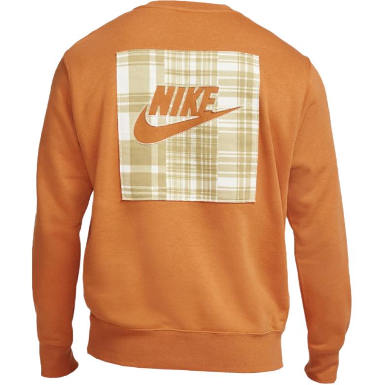 New Nike Sweatshirts Men's Orange DO2972-213