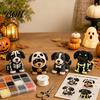 Creative Hobby Sets Halloween Dog Bead Art Set, DIY 4 Beaded Puppy Figurines, 3D Craft Kit for Kids Adults Teens, Holiday Decoration Handmade