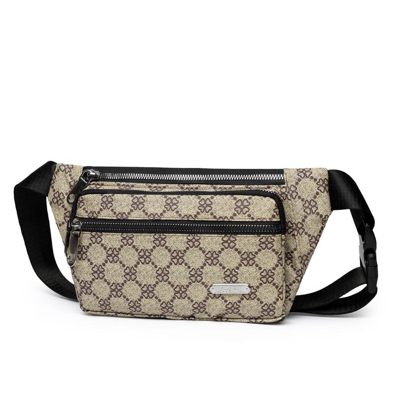 Waist Bag Men Belt Pack Waterproof Sports Travel Phone Pouch Messenger Pouch Fashion Chest Bag Men Hip Waist Pack Shoulder Bags