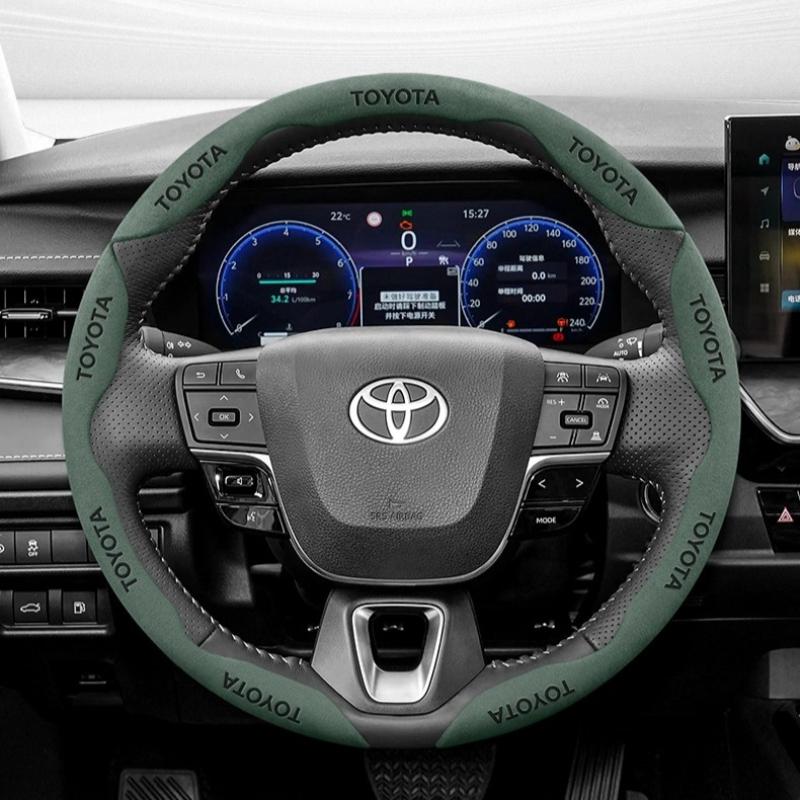 Suitable for Toyota steering wheel cover Camry Front Landa Virui Rav4 Highlander Asian Dragon Ruizhi Grip Cover