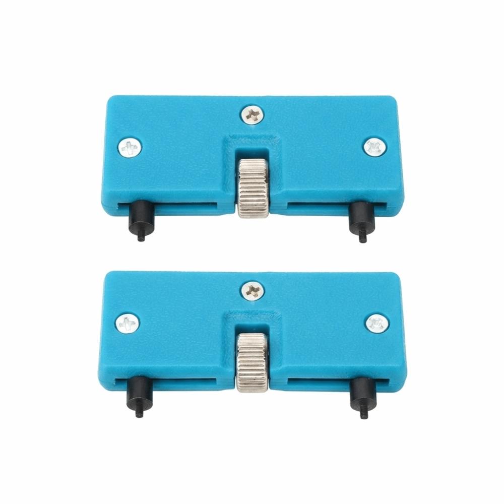 2pcs Metal Adjustable Watch Repair Kit Watch Battery Replacement Tool  Home Repair Use