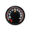 Mini Rund Durchmesser 20mm Kunststoff Zeiger Grad Celsius Thermometer für Zuhause Outdoor Auto Haushalt Temperatur Messgerät