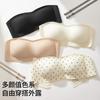 Women S Strapless Bandeau Bra Summer Thin Breathable Push Up Seamless Underwire Free Bra