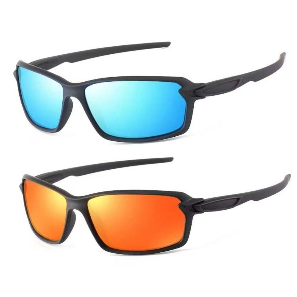 Square Frame Cycling Sunglasses Lightweight Outdoor Sports Glasses  Climbing Skiing
