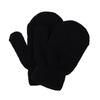 30 Pairs Toddler Winter Stretch Mittens, Solid Color Warm Kids Knit Gloves,