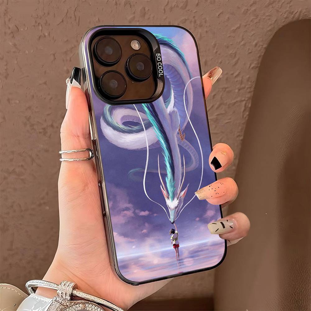 S-SpiritedS CARTOON A-AwayS Phone Case For IPhone 16 15 14 13 12 11 Pro Max 17 Plus Colorful Cover