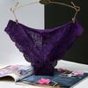1Pcs Sexy Lace Transparent Briefs Underwear For Woman Female Low-Rise Panties With Bow Women's Underwear Intimates