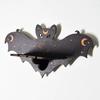 Halloween Bat Wall Floating Shelf Faux Crystal Display Shelf Wooden Candle Holder Wall Shelf Decoration Living Room Bedroom Bathroom Storage Rack