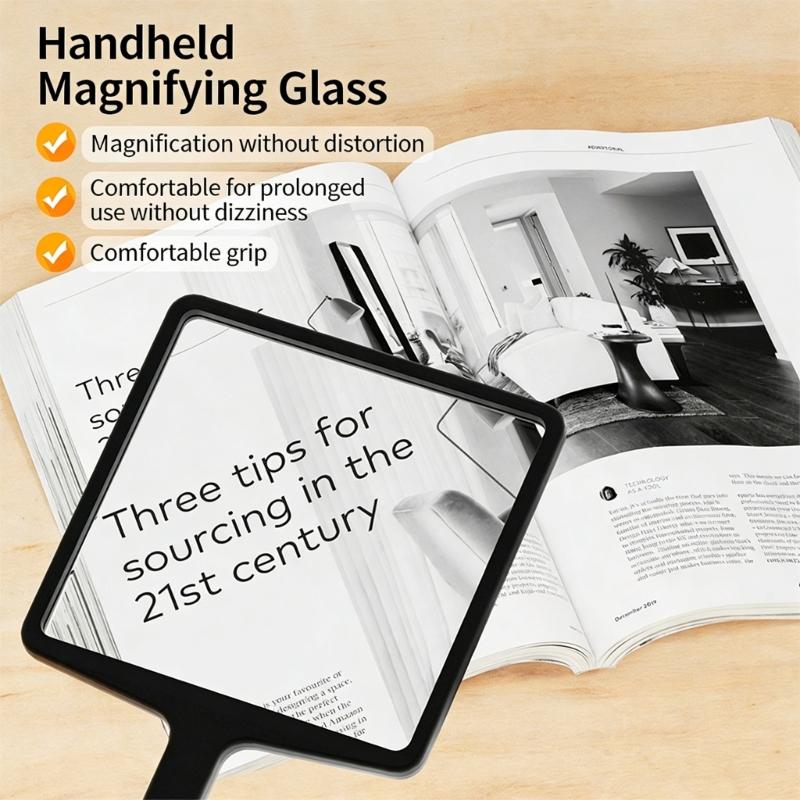 High Definition Magnifier with Handheld Neck Design for Precise Tasks In Electronics Repair and Crafting Comfortable Wear