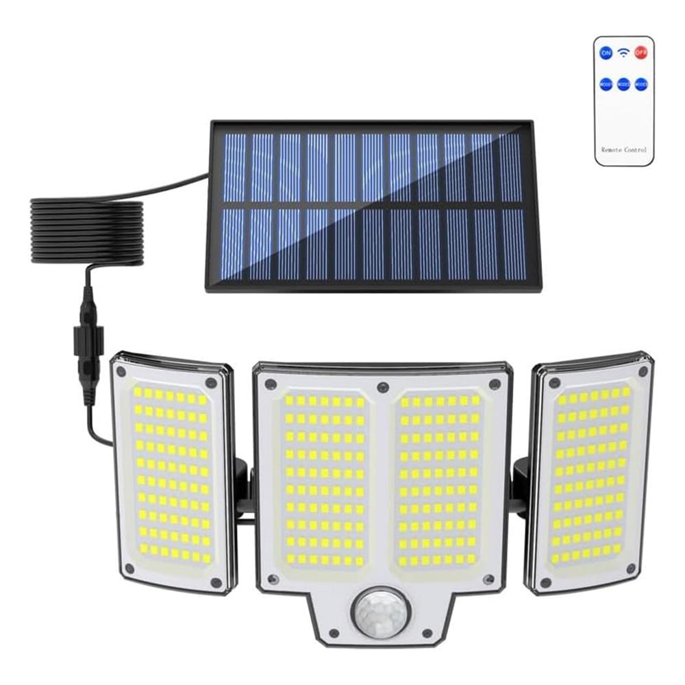 

280LED Solar Outdoor Human Body Induction Light Waterproof Garden Yard Street Lamp A